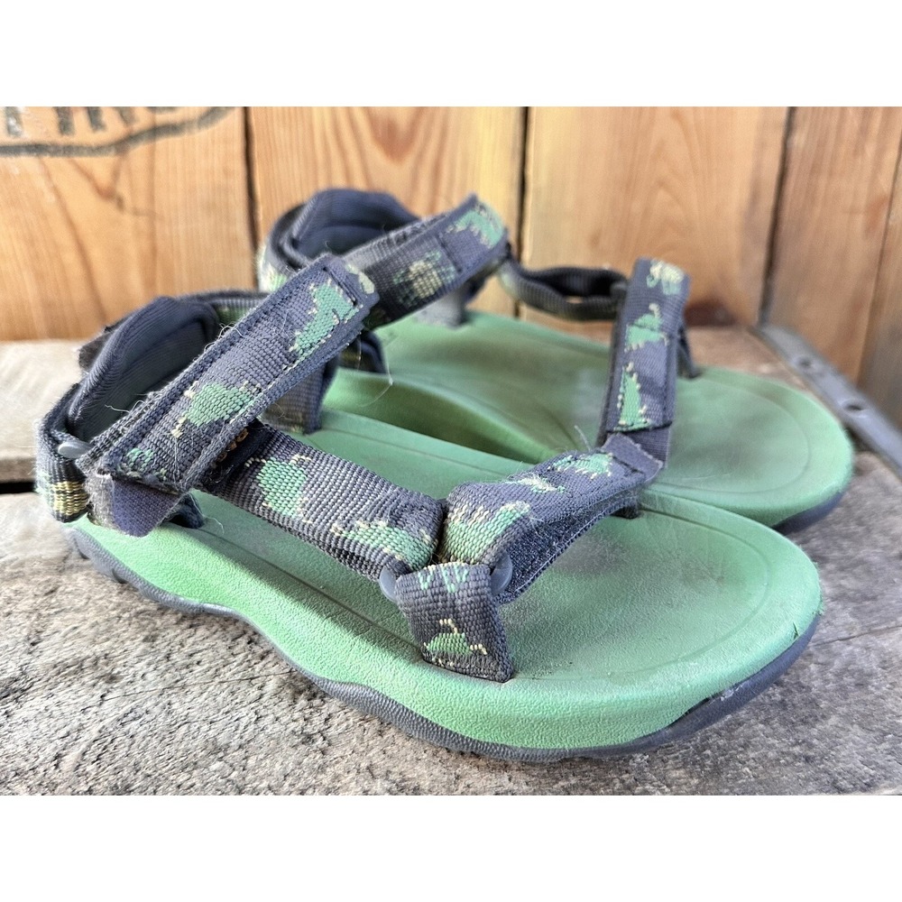 Teva Green Kid’s Sandals Shoes Kid’s Size 9 Camping Hiking Water